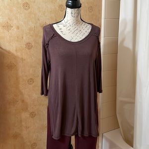 NWT Free People Sheer Tunic Pullover